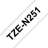 Brother TZE-N251 DirectLabel black on white 24mm x 8m for Brother P-To