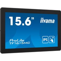 iiyama ProLite TF1615MC-B1 computer monitor 39.6 cm (15.6") 1920 x 1080 pixels Full HD Touchscreen Black