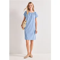 Knielanges Kleid mit Glitzerdetails