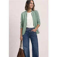 Blazer mit Reverskragen und Struktur
