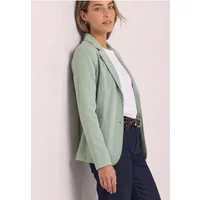 Basic Blazer in Unifarbe