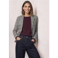 Blazer mit Karomuster und Knöpfen