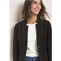 Blazer aus Jersey mit Struktur