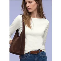 Basic Shirt in Rippstruktur