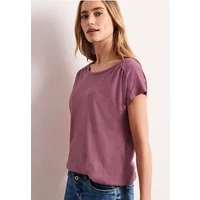 Promotion Street One 30% de réduction sur Tshirts à col rond froncés