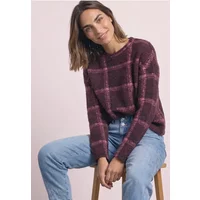 STREET ONE Langarmshirt mit Federgarn