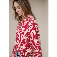 3/4-Arm Bluse mit Tapedetails