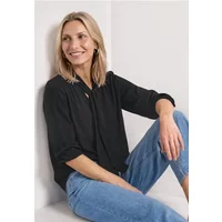 Langarm Bluse mit Schleifendetail
