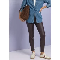 STREET ONE Stoffhose mit Coating