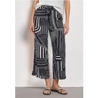 STREET ONE Stoffhose High Waist