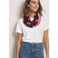 Loop-Schal mit floralem Muster