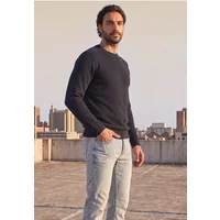 Pullover mit Rundhals und Schulterdetail