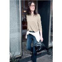 Gestreifter Pullover
