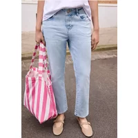Mid Waist Kick Flare Jeans im Skinny Fit