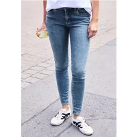 Mid Waist Skinny Leg Jeans im Skinny Fit