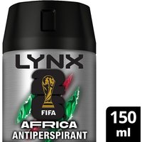 Africa Anti Perspirant Deodorant Aerosol Fifa World cup Limited Edition