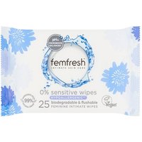 0% Feminine Intimate Wipes