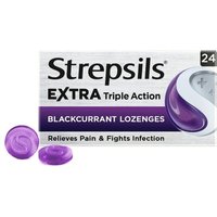 Extra Blackcurrant Sore Throat Lozenges 24s