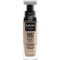 Nyx Can'T Stop Won'T Stop Fondotinta Porcelain Porcelain