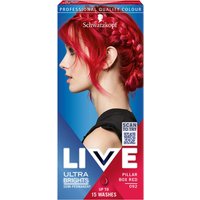 Schwarzkopf Live Ultra Brights Tintura per Capelli 0-92 Rosso Intenso
