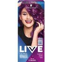 Schwarzkopf Live Ultra Brights Tintura per Capelli 0 94 Purple Punk