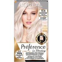 L'Oréal Preference Tinta per Capelli 11.11 Biondo Cristallino Chiaro Freddo