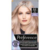 L’Oréal Préférence Tinta per Capelli Ideal Blondes 8.12 Alaska