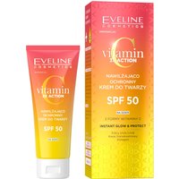 Eveline Vitamin C 3 x Action Crema Idratante e Protettiva Viso SPF50 30 ml