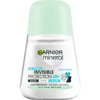 Garnier Deo Roll-On Invisible Bwc Clean Cotton 50 ml