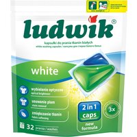 Ludwik White 2 in 1 – Capsule per bucato bianco
