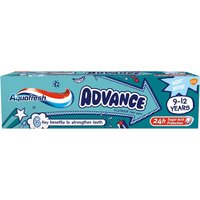 Aquafresh Advance Dentifricio per Bambini 9-12 Anni 75 ml