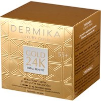 Dermika Luxury Gold 24k Crema Lussuosa Stimolatore di Giovinezza 55+ Giorno/Notte 50 ml