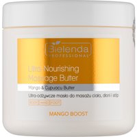 Bielenda Professional Mango Boost, Burro nutriente per massaggi corpo, mani e piedi