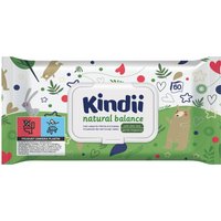Cleanic Kindii Salviette per Bambini e Neonati Naturals Balance 60 pz