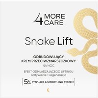 MORE4CARE Snake Lift Crema Antirughe Rigenerante Notte 50 ml