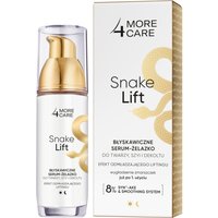 MORE4CARE Snake Lift Siero Levigante per Viso e Collo 35 ml
