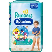 Pampers Pants Splashers Baby Shark Pannolini Mutandina Taglia 5 10 pz