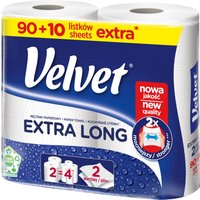 Velvet Extra Long Rotolo di Carta Assorbente 2 pz