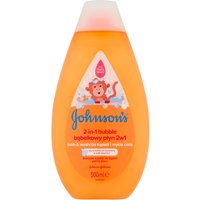 Johnsons Baby Bubble - Liquido per Bolle di Sapone 2in1 500 ml