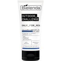 Bielenda Only For Men Outdoor Challenge Gel detergente esfoliante viso 2 in 1