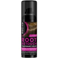 Syoss Root Retoucher Spray per Copertura della Ricrescita Castano Medio 120 ml