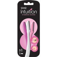 Wilkinson Intuition Perfect Finish – Rasoi per sopracciglia e viso, 3 pz.