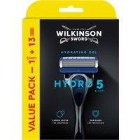 Wilkinson Hydro 5 Value Pack Rasoio + 13 ricariche