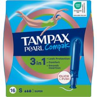 Tampax Compak Pearl Super 16 pz