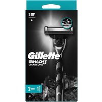 Gillette Mach3 Charcoal Rasoio + 2 Ricariche