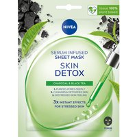 Nivea Skin Detox Maschera in Tessuto con Siero Detossinante