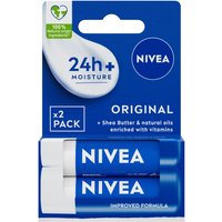 Nivea Balsamo Labbra Original Duopack 2 g