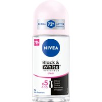 Nivea Deo Roll-On Black&White Clear 50 ml