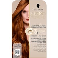 Schwarzkopf Creme Supreme, Tinta per capelli, 7-7 Biondo Ramato