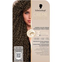 Schwarzkopf Creme Supreme, Tintura per capelli, 6-16 Biondo Scuro Cenere Freddo